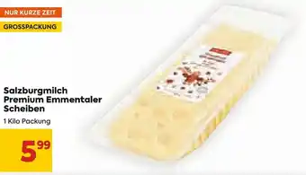 Billa Salzburgmilch Premium Emmentaler Scheiben Angebot