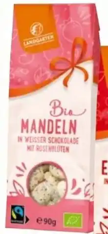 Martin Reformstark Bio Mandeln in weißer Schokolade mit Rosenblüten, Angebot