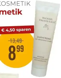 Martin Reformstark Droste-Laux Zahncreme mit Dreikönigs-Gaben Angebot