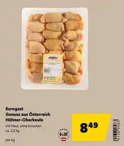 Eurogast Grissemann Eurogast Genuss aus Österreich Hühner-Oberkeule Angebot