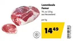 Eurogast Grissemann Lammkeule Femur Angebot