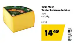 Eurogast Grissemann Tirol Milch Tiroler Felsenkellerkäse Angebot