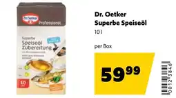 Eurogast Grissemann Dr Oetker Superbe Speiseöl Angebot