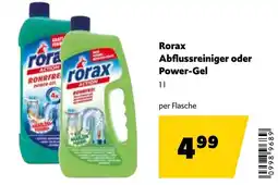 Eurogast Grissemann Rorax Abflussreiniger oder Power-Gel Angebot