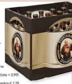 Maximarkt Franziskaner Weissbier Angebot