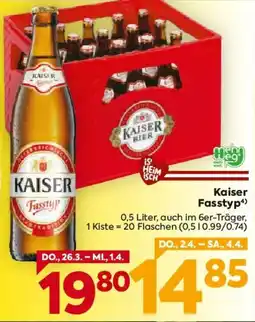 Billa Kaiser Fasstyp Angebot