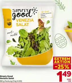 Billa Simply Good Venezia Salat Angebot