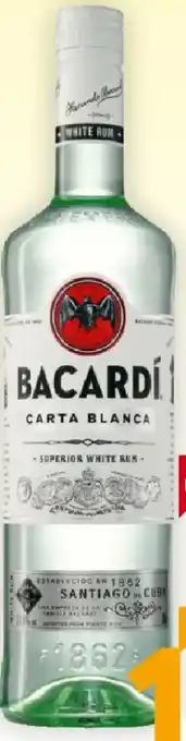 Billa Bacardi Carta Blanca Angebot