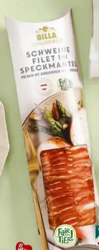 Billa Billa Genusswelt Fair zum Tier! Schweinefilet im Speckmantel Angebot