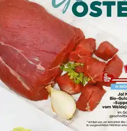 Billa Ja! Natürlich Bio-Gulasch-Suppenfleisch vom Weidejungrind Angebot