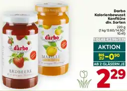 Billa Darbo Kalorienbewusst Konfitüre Angebot