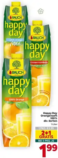 Billa Happy Day Orangensaft 100% Angebot