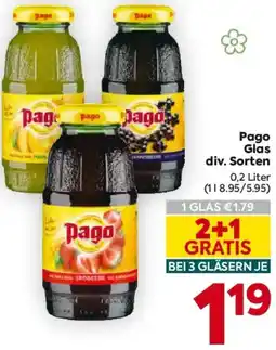 Billa Pago Säfte Angebot