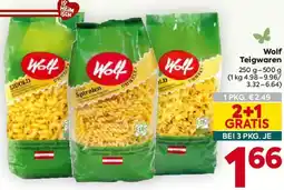 Billa Wolf Teigwaren Angebot