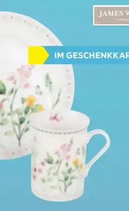 Möbelix James Wood Kaffeetasse mit Untertasse Claire Angebot