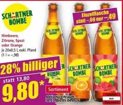 Norma Himbeere, Zitrone, Spezi oder Orange Angebot