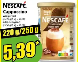 Norma Nescafé Cappuccino Angebot