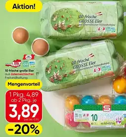 Spar 10 frische grosse eier Angebot