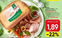 Spar Berger traditions bein oder bärlauchschinken Angebot