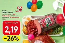 Spar Reiter schwarzwälder Angebot