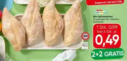 Spar Bio spitzweckerl knuspriges Angebot