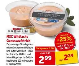 Interspar Msc wildlachs genussaufstrich Angebot