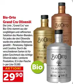 Interspar Bio orto grand cru olivenöl Angebot