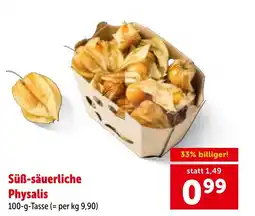 Interspar Süß-säuerliche physalis Angebot