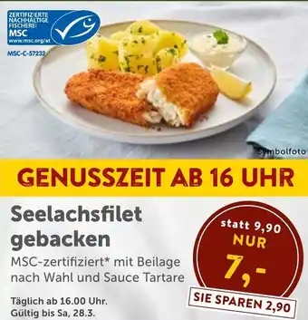 Interspar Seelachsfilet gebacken Angebot