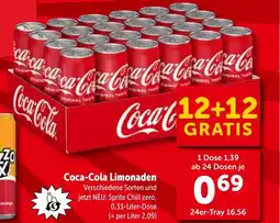 Interspar Coca-cola limonaden Angebot