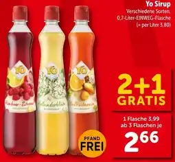 Interspar Yo Sirup Angebot