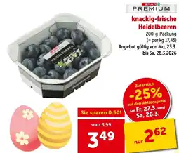 Interspar Knackig-frische heidelbeeren Angebot