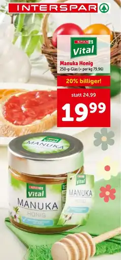 Interspar Manuka Honig Angebot