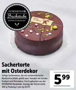 Interspar Sachertorte mit osterdekor Angebot