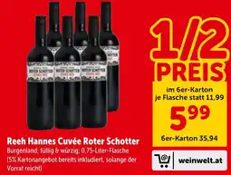 Interspar Reeh hannes cuvée roter schotter Angebot