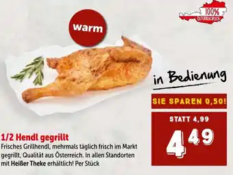 Interspar 1/2 Hendl gegrillt Angebot