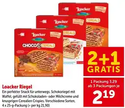 Interspar Loacker Riegel Angebot