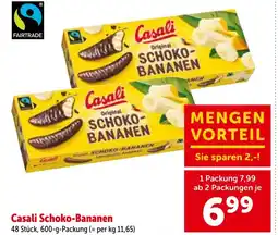Interspar Casali Schoko Bananen Angebot