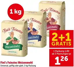 Interspar Fini's feinstes weizenmehl Angebot