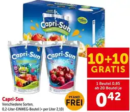 Interspar Capri sun Angebot