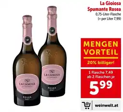 Interspar La gioiosa spumante rosea Angebot