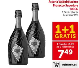 Interspar Astoria valdobbiadene prosecco superiore docg Angebot