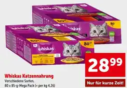 Interspar Whiskas katzennahrung Angebot