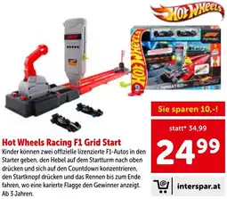 Interspar Hot wheels racing f1 grid start Angebot