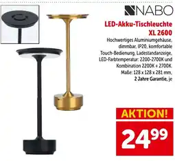 Interspar Led akku tischleuchte xl 2600 Angebot
