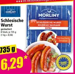Norma Schlesische wurst Angebot