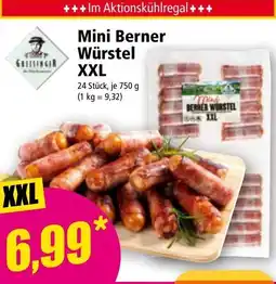 Norma Mini Berner Würstel XXL Angebot