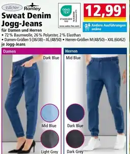 Norma Sweat denim jogg jeans Angebot