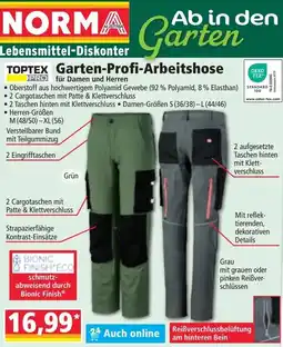 Norma Toptex garten profi arbeitshose Angebot