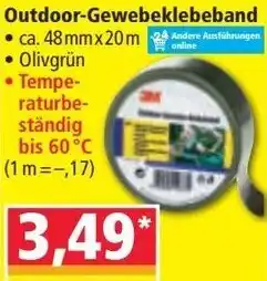 Norma Outdoor Gewebeklebeband Angebot